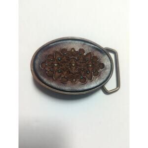 BTS Vintage Belt Buckle Solid Brass Made In USA